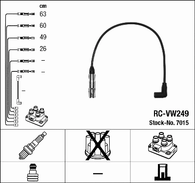 Ignition Cable Kit (7015)