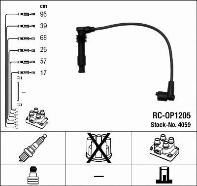 Ignition Cable Kit (4059)