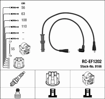 Ignition Cable Kit (9166)