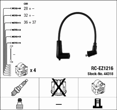 Ignition Cable Kit (44318)
