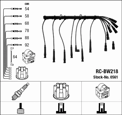 Ignition Cable Kit (0561)