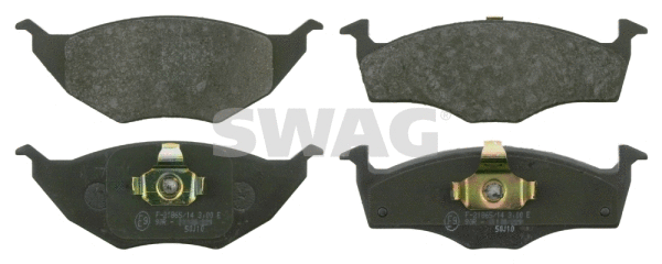 Brake Pad Set, disc brake (30 91 6530)