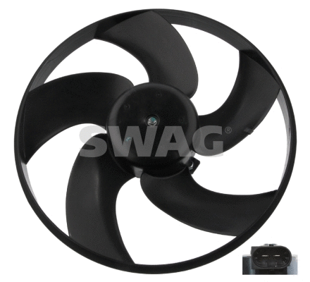 Fan, engine cooling (62 94 0638)
