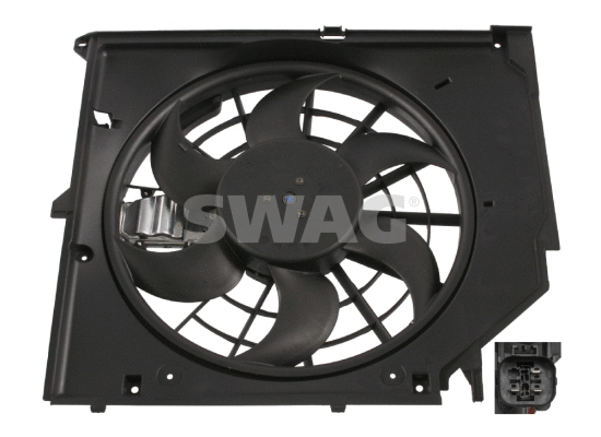 Fan, engine cooling (20 93 6663)