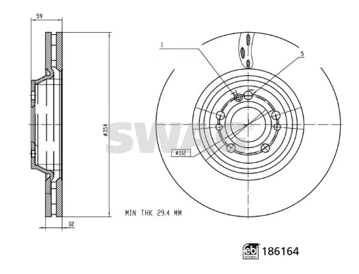 Brake Disc (33 11 0281)