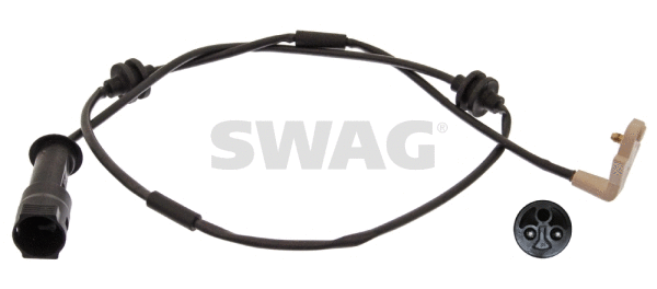 Warning Contact, brake pad wear (40 91 7204)