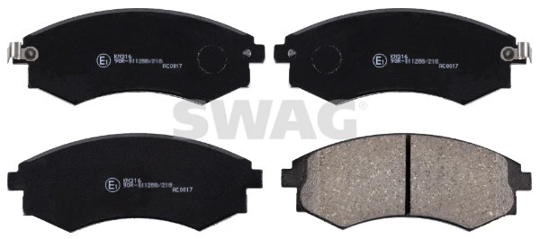 Brake Pad Set, disc brake (33 10 5121)