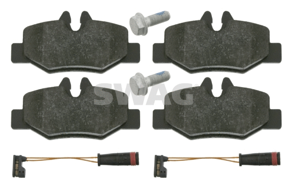 Brake Pad Set, disc brake (10 91 6535)