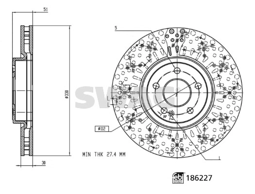 Brake Disc (33 11 0318)