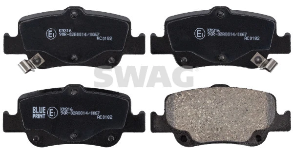 Brake Pad Set, disc brake (33 10 7531)