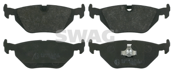 Brake Pad Set, disc brake (20 91 6196)