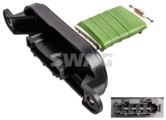 Resistor, interior blower (33 10 3460)