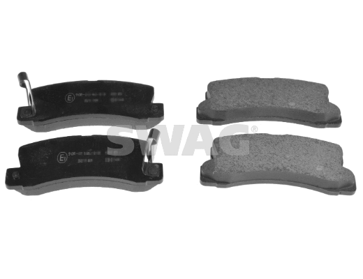 Brake Pad Set, disc brake (81 91 6743)