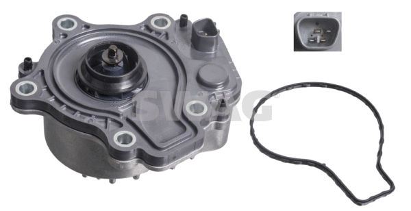 Water Pump, engine cooling (81 10 2277)