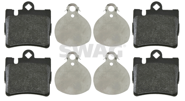Brake Pad Set, disc brake (10 91 6438)