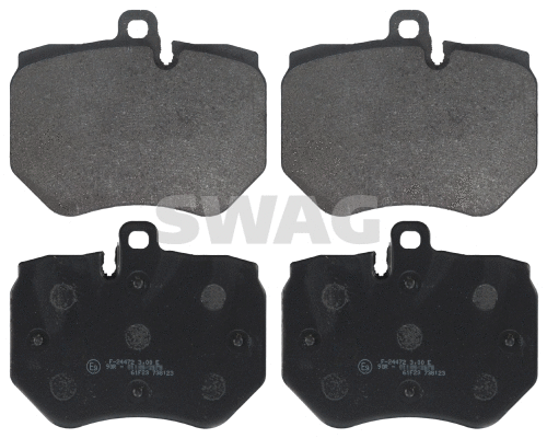 Brake Pad Set, disc brake (30 11 6025)