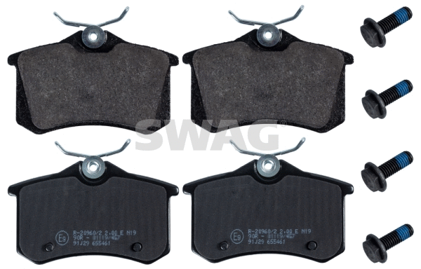 Brake Pad Set, disc brake (62 11 6045)
