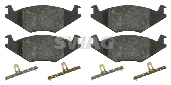 Brake Pad Set, disc brake (30 91 6011)