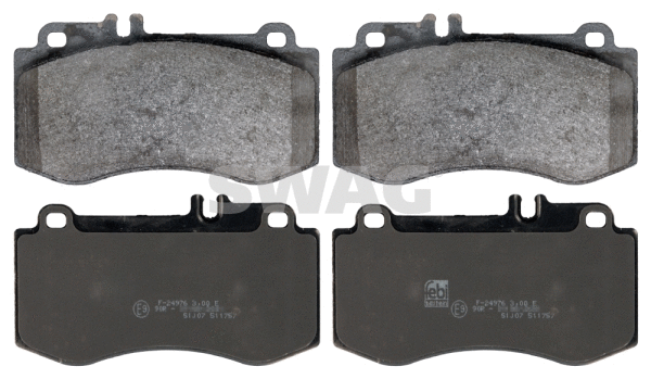 Brake Pad Set, disc brake (10 11 6131)