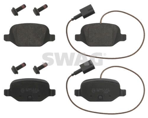 Brake Pad Set, disc brake (70 91 6856)