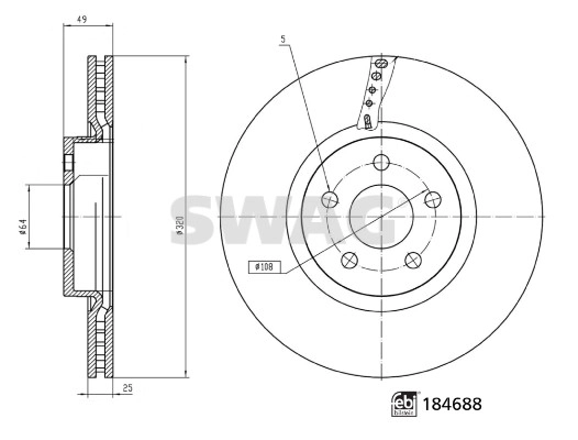 Brake Disc (33 10 9508)