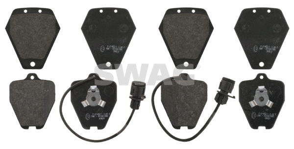 Brake Pad Set, disc brake (30 91 6999)