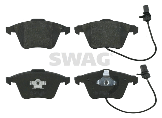 Brake Pad Set, disc brake (30 91 6586)