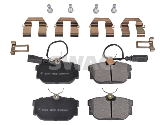 Brake Pad Set, disc brake (30 91 6408)