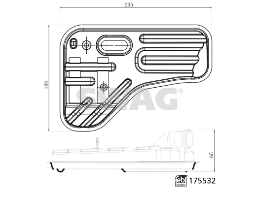 Hydraulic Filter, automatic transmission