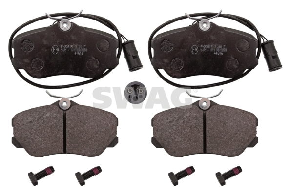 Brake Pad Set, disc brake (74 11 6006)
