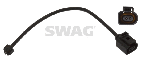 Warning Contact, brake pad wear (38 94 4552)