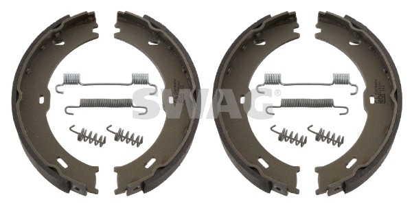 Brake Shoe Set, parking brake (10 93 2851)