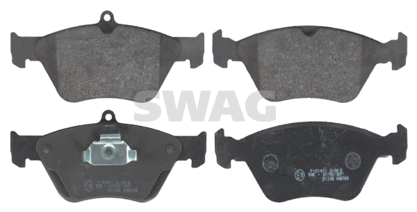 Brake Pad Set, disc brake (40 91 6234)