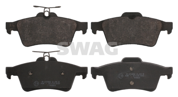 Brake Pad Set, disc brake (40 91 6744)