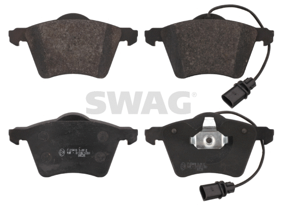 Brake Pad Set, disc brake (30 91 6640)