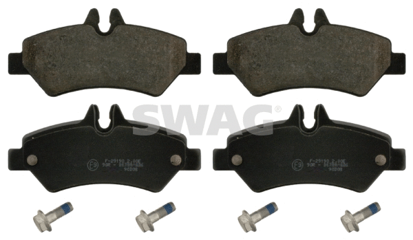 Brake Pad Set, disc brake (30 91 6735)