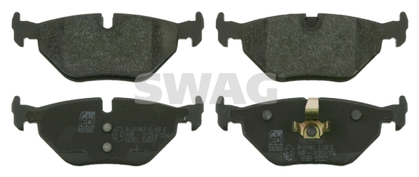 Brake Pad Set, disc brake (20 91 6351)