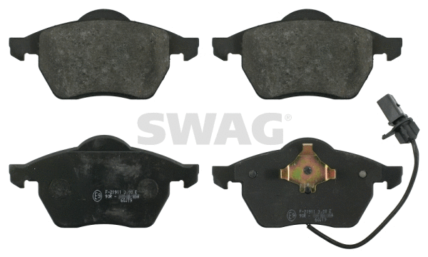 Brake Pad Set, disc brake (30 91 6398)