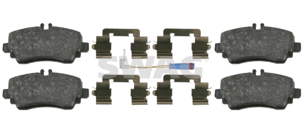 Brake Pad Set, disc brake (10 91 6439)