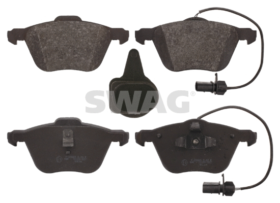 Brake Pad Set, disc brake (30 91 6629)