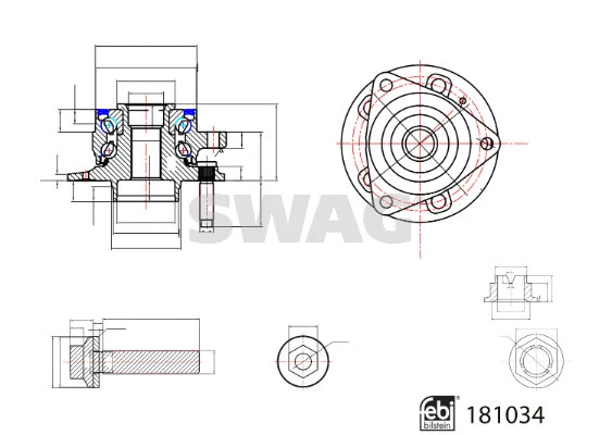 Wheel Bearing Kit (33 10 8074)