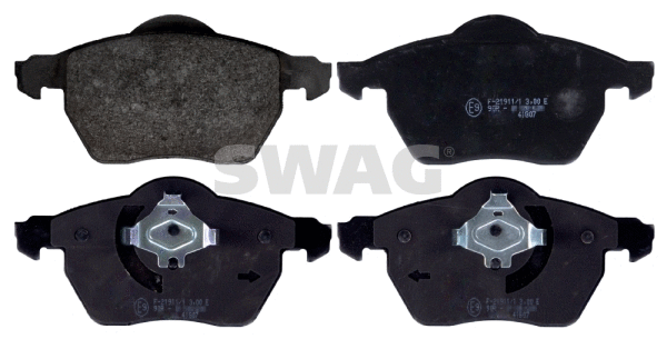 Brake Pad Set, disc brake (55 11 6213)