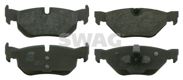 Brake Pad Set, disc brake (20 91 6533)