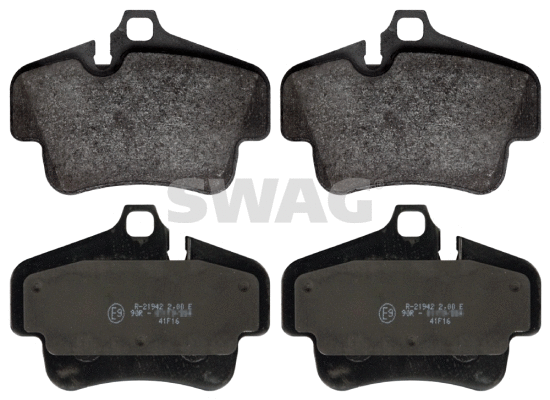 Brake Pad Set, disc brake (38 11 6178)