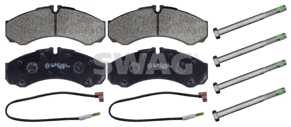 Brake Pad Set, disc brake (60 11 6193)