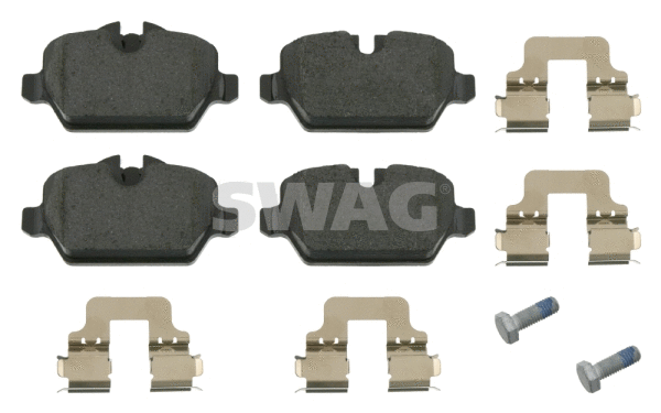 Brake Pad Set, disc brake (20 91 6560)