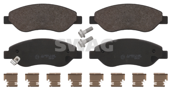 Brake Pad Set, disc brake (40 91 6698)