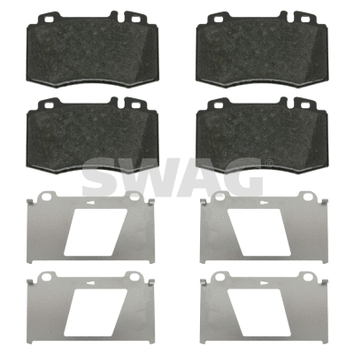 Brake Pad Set, disc brake (10 91 6481)