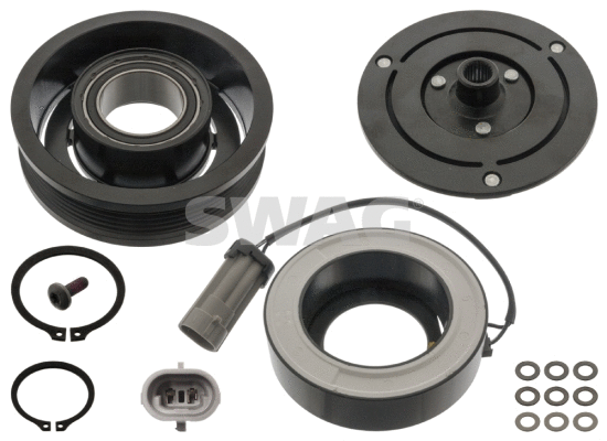 Magnetic Clutch, air conditioning compressor (40 94 7834)