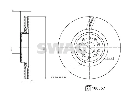 Brake Disc (33 11 0370)
